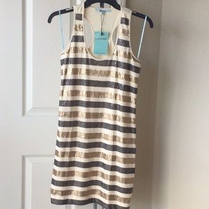 NWT LA CITE SEQUIN DRESS SIZE XS